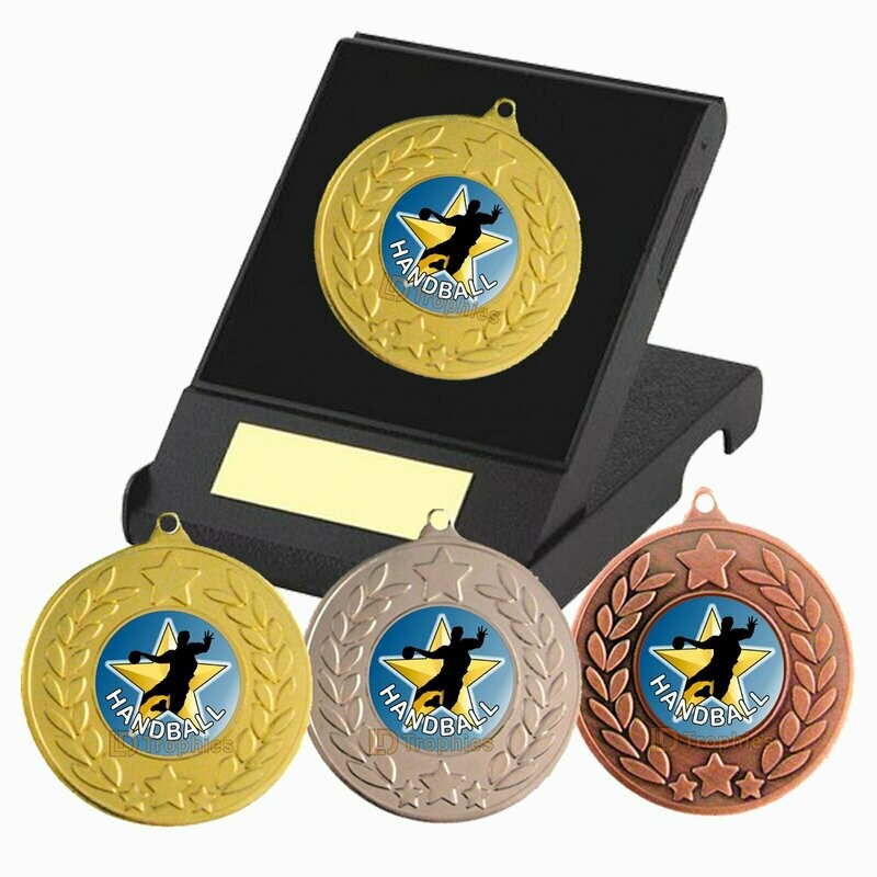 Handball Medal in Presentation Box (Male)