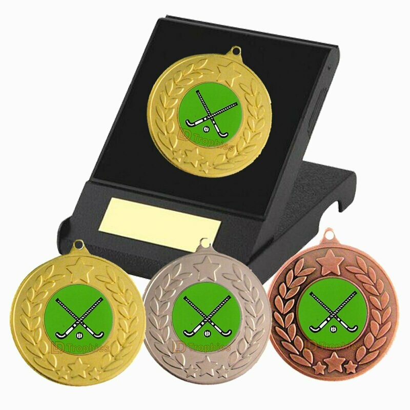 Hockey Medal in Presentation Box