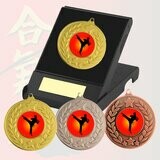 Martial Arts Medal in Presentation Box