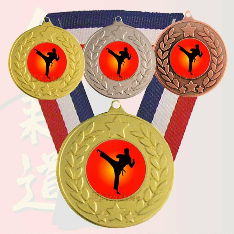 Martial Arts Medal & Ribbon