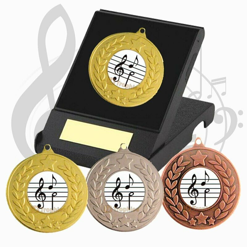 Music Medal in Presentation Box