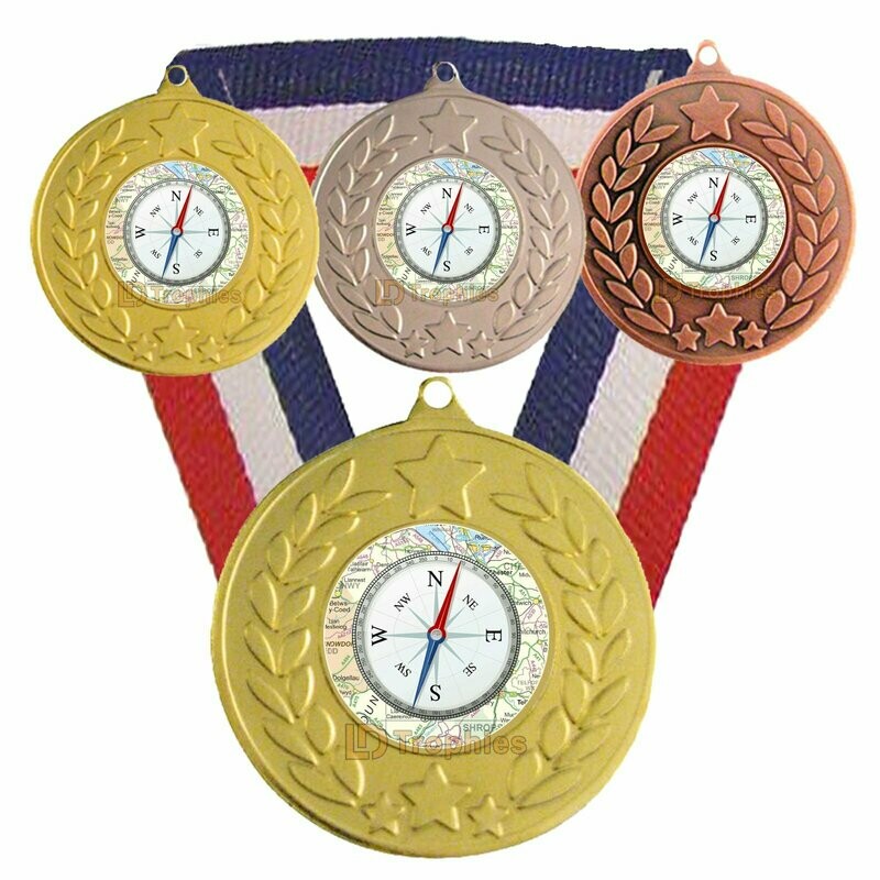 Orienteering Medal & Ribbon