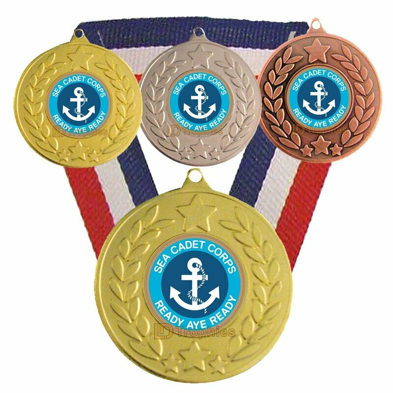 Sea Cadets Medal & Ribbon without Crown