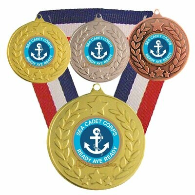 Sea Cadets Medal & Ribbon without Crown