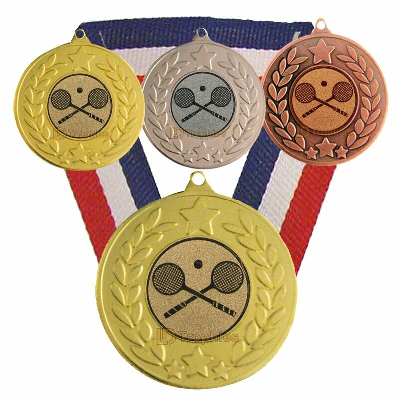 Squash Medal & Ribbon