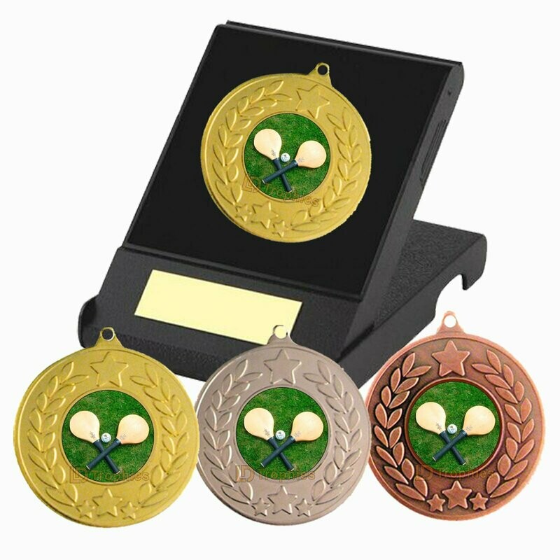 Stoolball Medal in Presentation Box