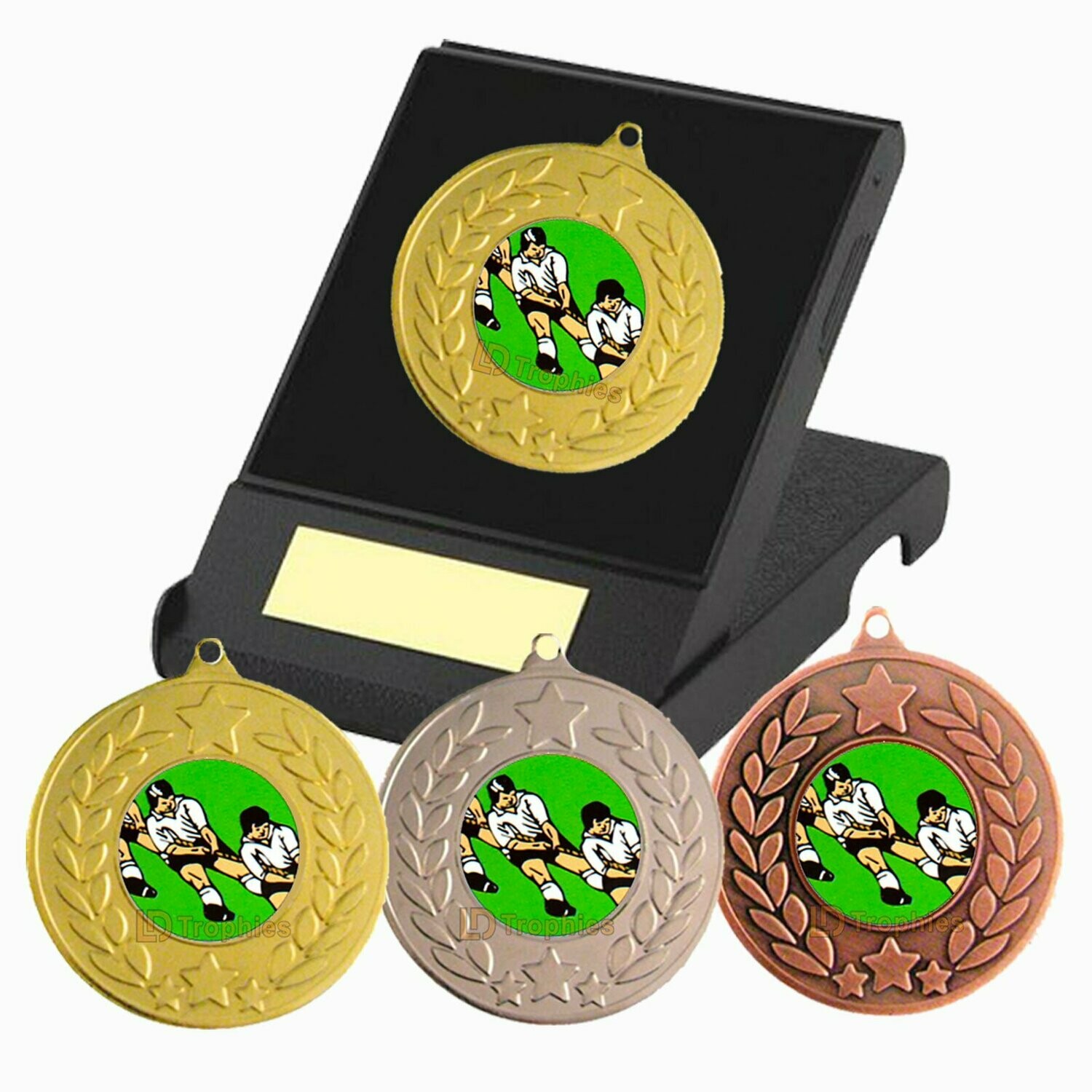 Tug of War Medal in Presentation Box