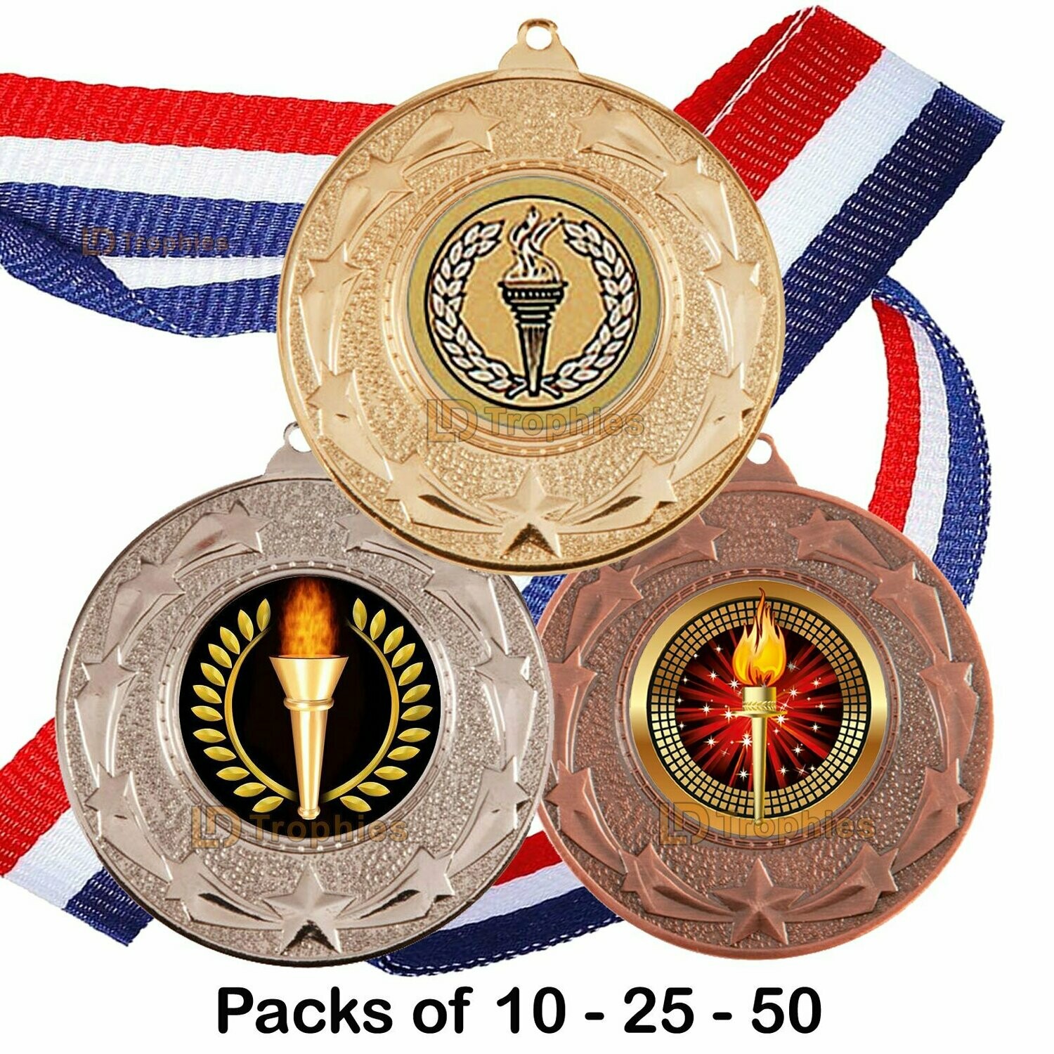 Multisport Medal & Ribbon Packs, Sports Day