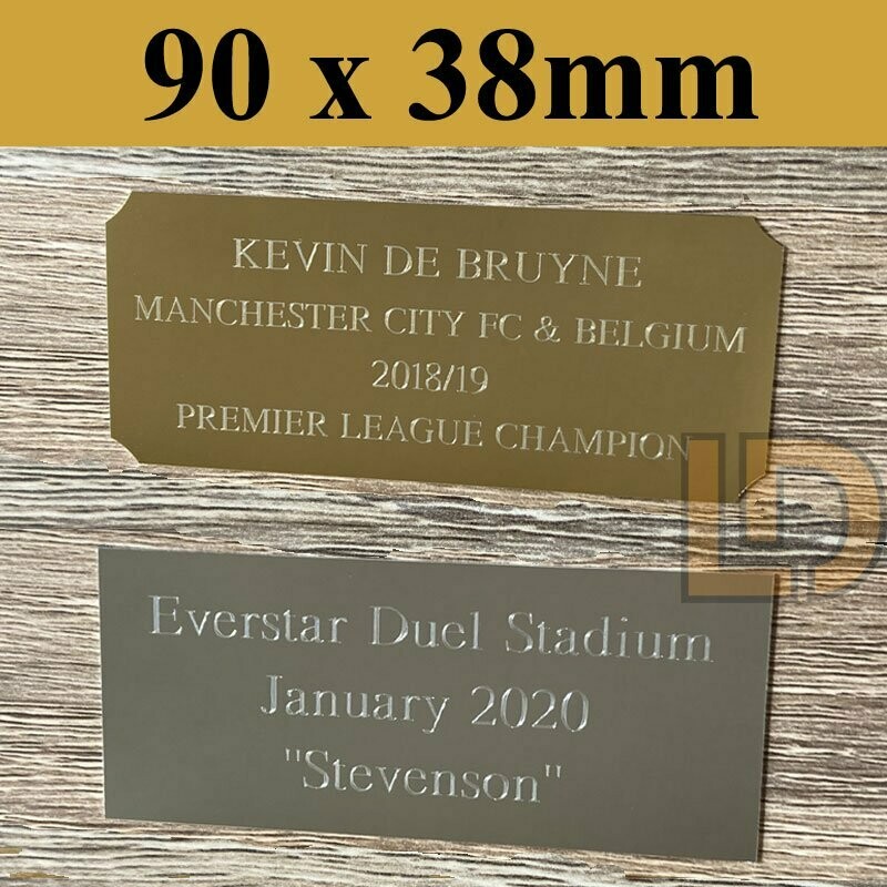 Engraved Plaque 90 x 38mm