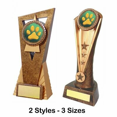Dog / Canine Trophies - Edge