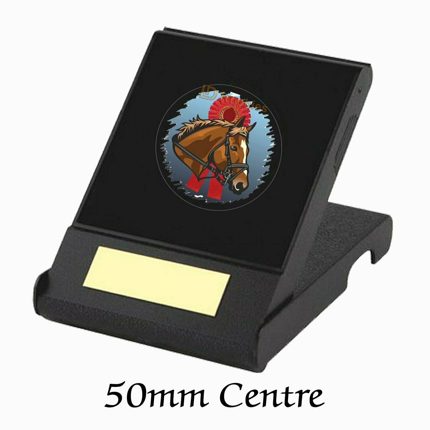 Horse / Equestrian Award in Presentation Box, Size Required: 50mm Centre