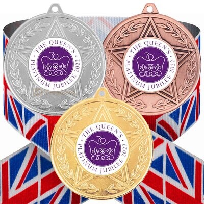 Queen's Platinum Jubilee Medal & Ribbon
