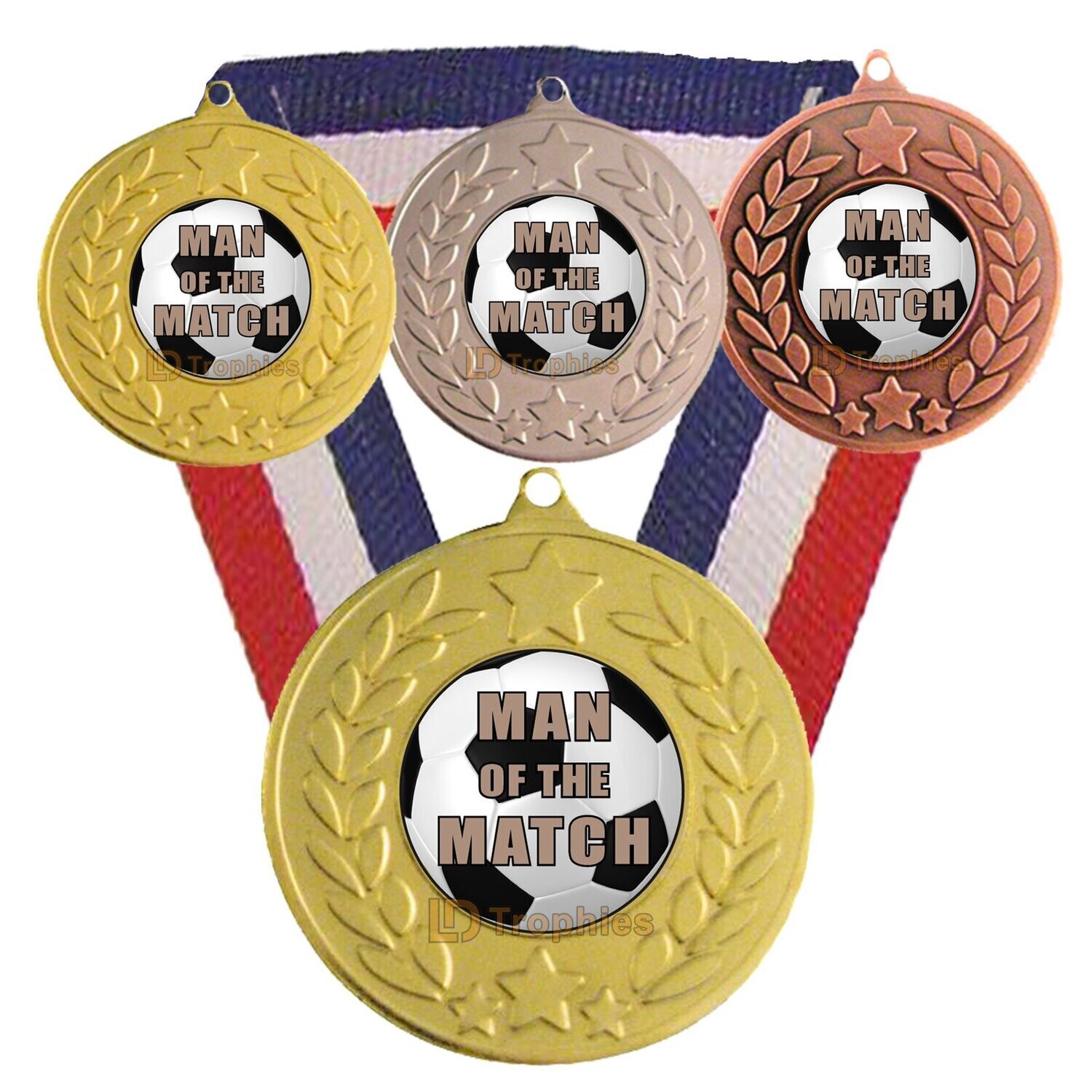Man of the Match Medal & Ribbon