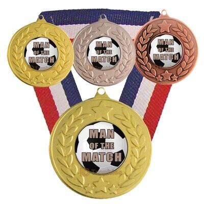 Man of the Match Medal & Ribbon