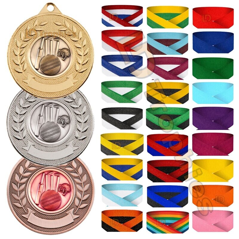 Cricket Medals & Ribbons - Various Packs