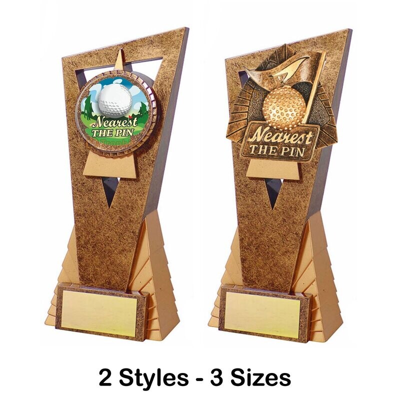 Nearest the Pin Trophies - Edge