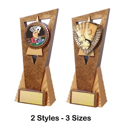 Poker Trophies - Edge