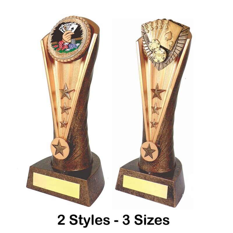 Poker Trophies - Cobra