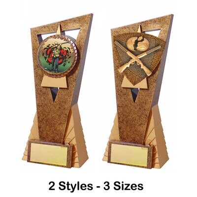 Clay Pigeon Shooting Trophies - Edge