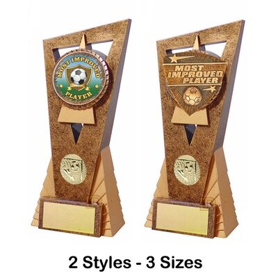 Most Improved Player - Football Trophy - Edge