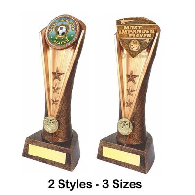 Most Improved Player - Football Trophy - Cobra