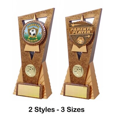 Parents Player - Football Trophy - Edge