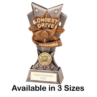 Longest Drive Golf Trophies - Spectre