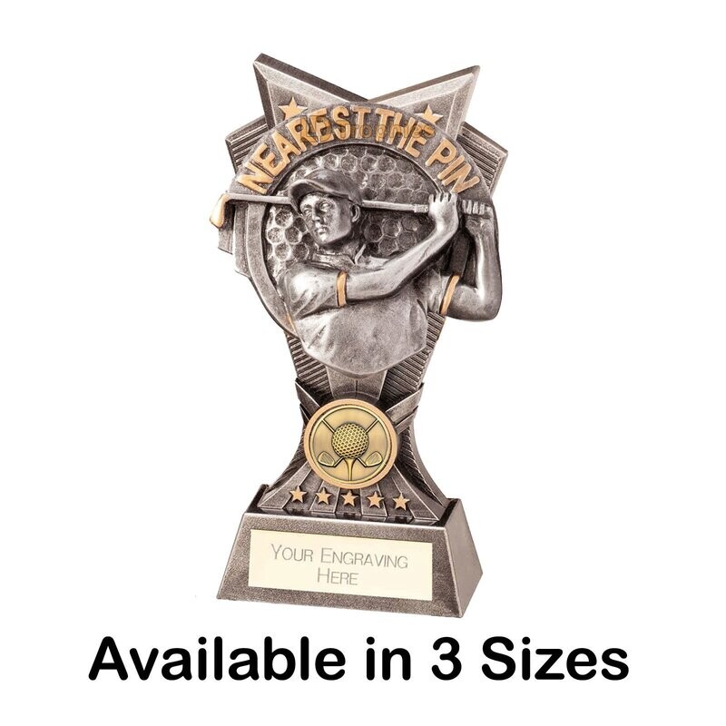 Nearest the Pin Golf Trophies - Spectron