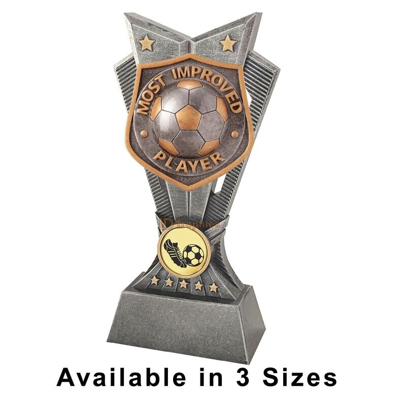 Most Improved Football Trophies - Spectre