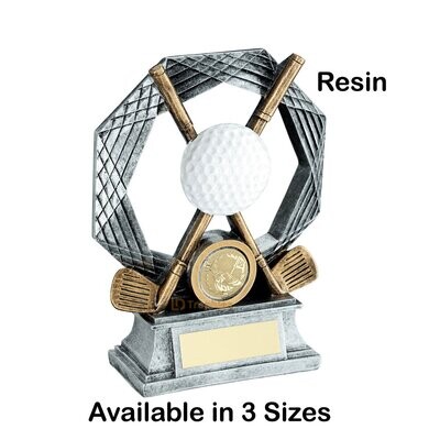 Golf Trophies - Hex