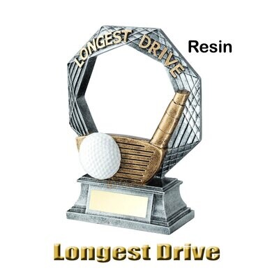 Hex Longest Drive Golf Trophy