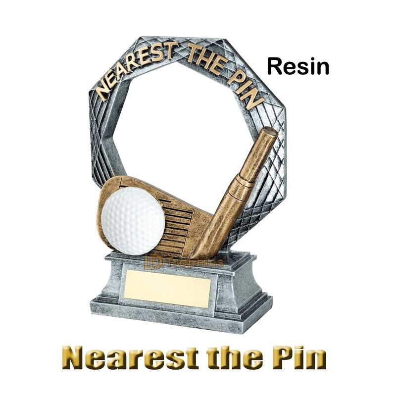 Hex Nearest the Pin Golf Trophy