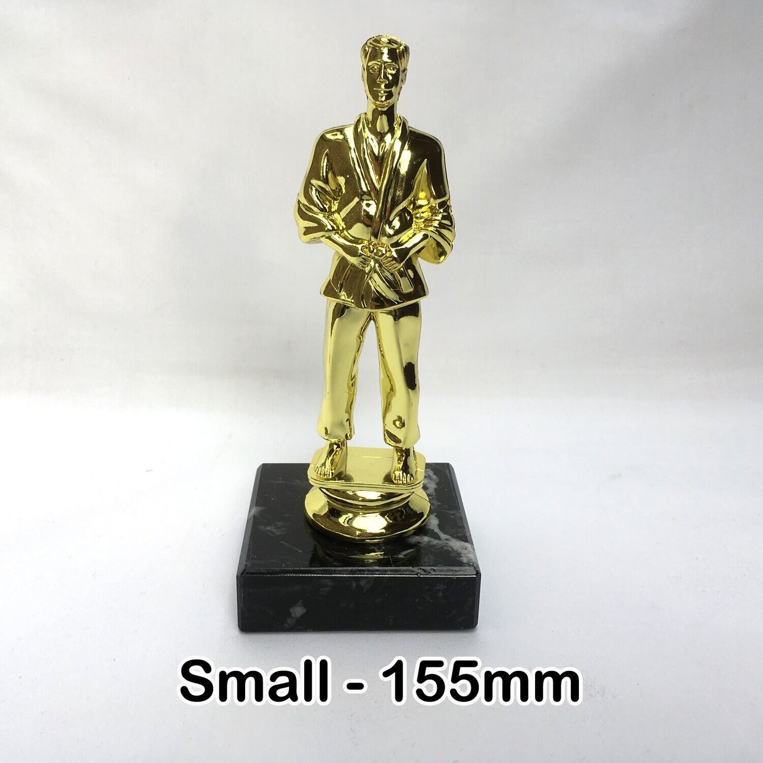 Martial Arts / Judo Trophies, Style & Size of Trophy: 155mm High (Small)
