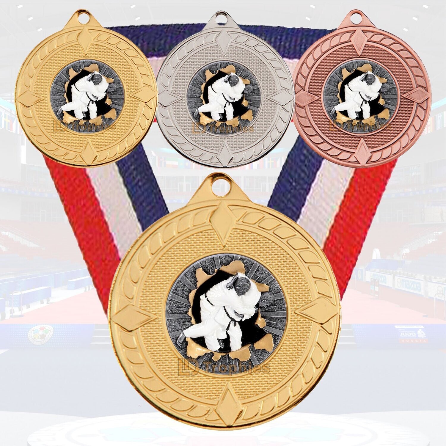 Judo Medal & Ribbon (Xplode)