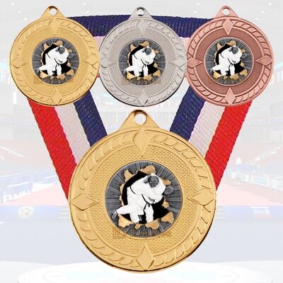 Judo Medal & Ribbon (Xplode)