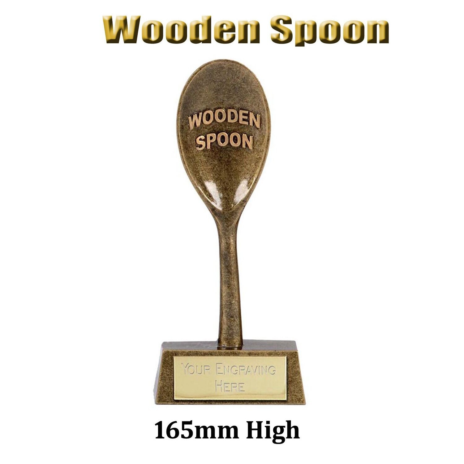 Wooden Spoon Trophy - A1448