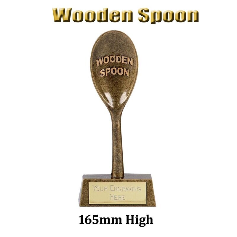 Wooden Spoon Trophy - A1448