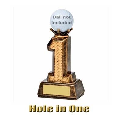Hole in One Golf Trophy - RS047