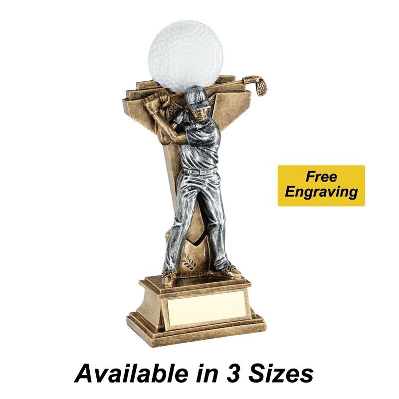 Golf Trophies - RF221 - Male Golfer