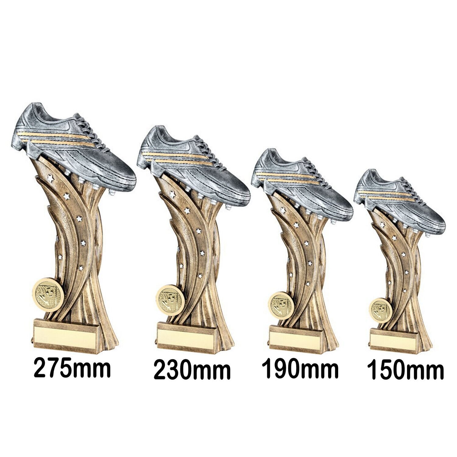 Football Boot Trophies - RF353, Size of Trophy: 150mm - RF353A