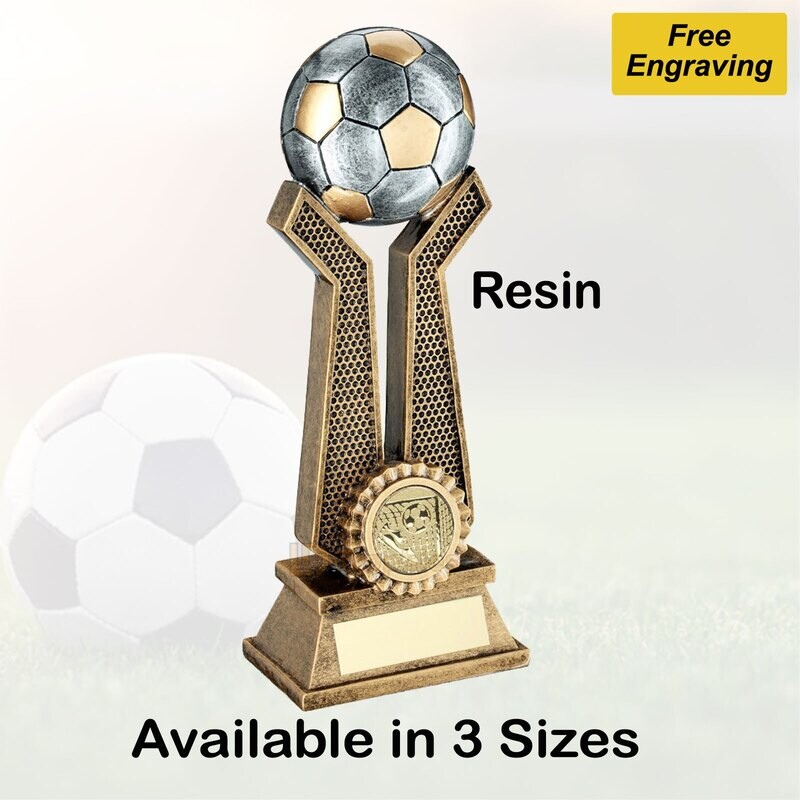 Football Trophy - Ball on Riser - RF341