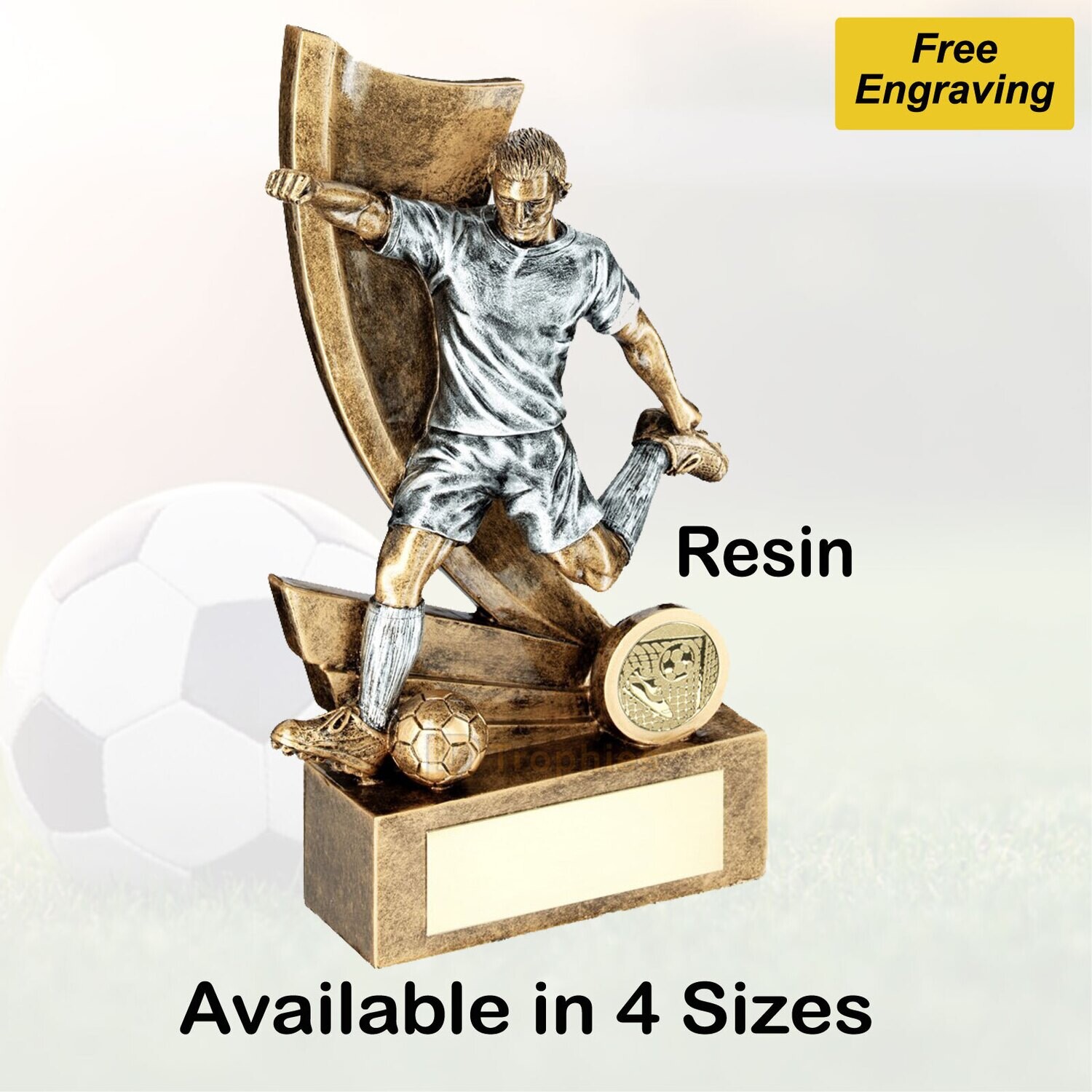 Male Football Trophy - RF145 | Resin Football Trophies