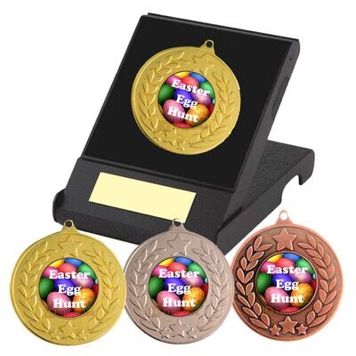 Easter Egg Hunt Medal in Presentation Box