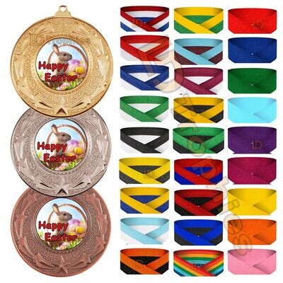 Happy Easter Bunny Medals - Various Packs