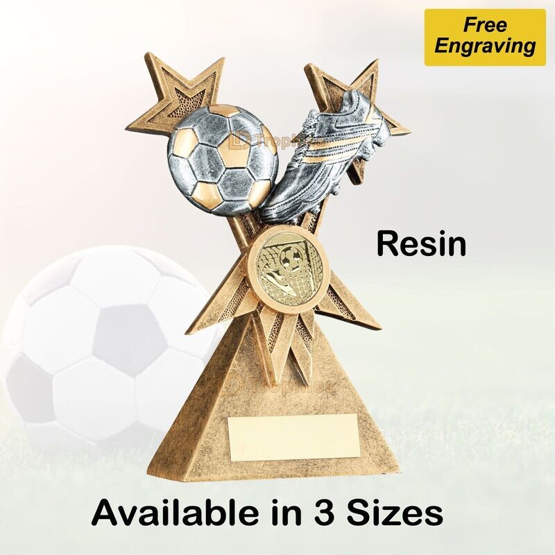 Football Trophy - Boot n Ball - RF141