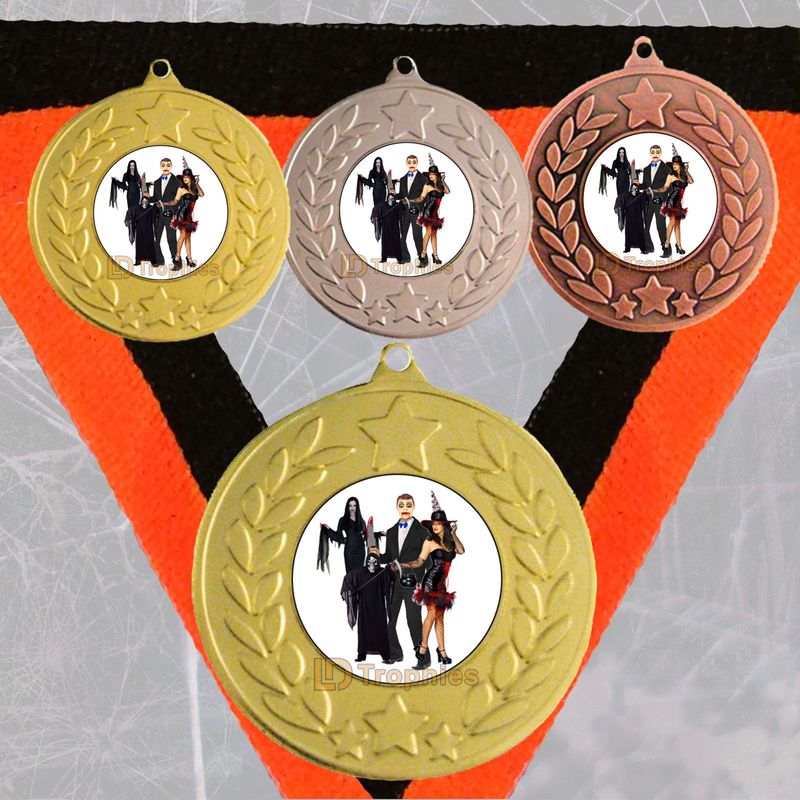 Halloween Fancy Dress Medal & Ribbon