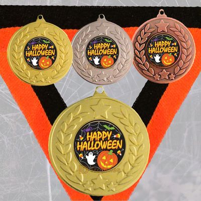 Happy Halloween Medal & Ribbon