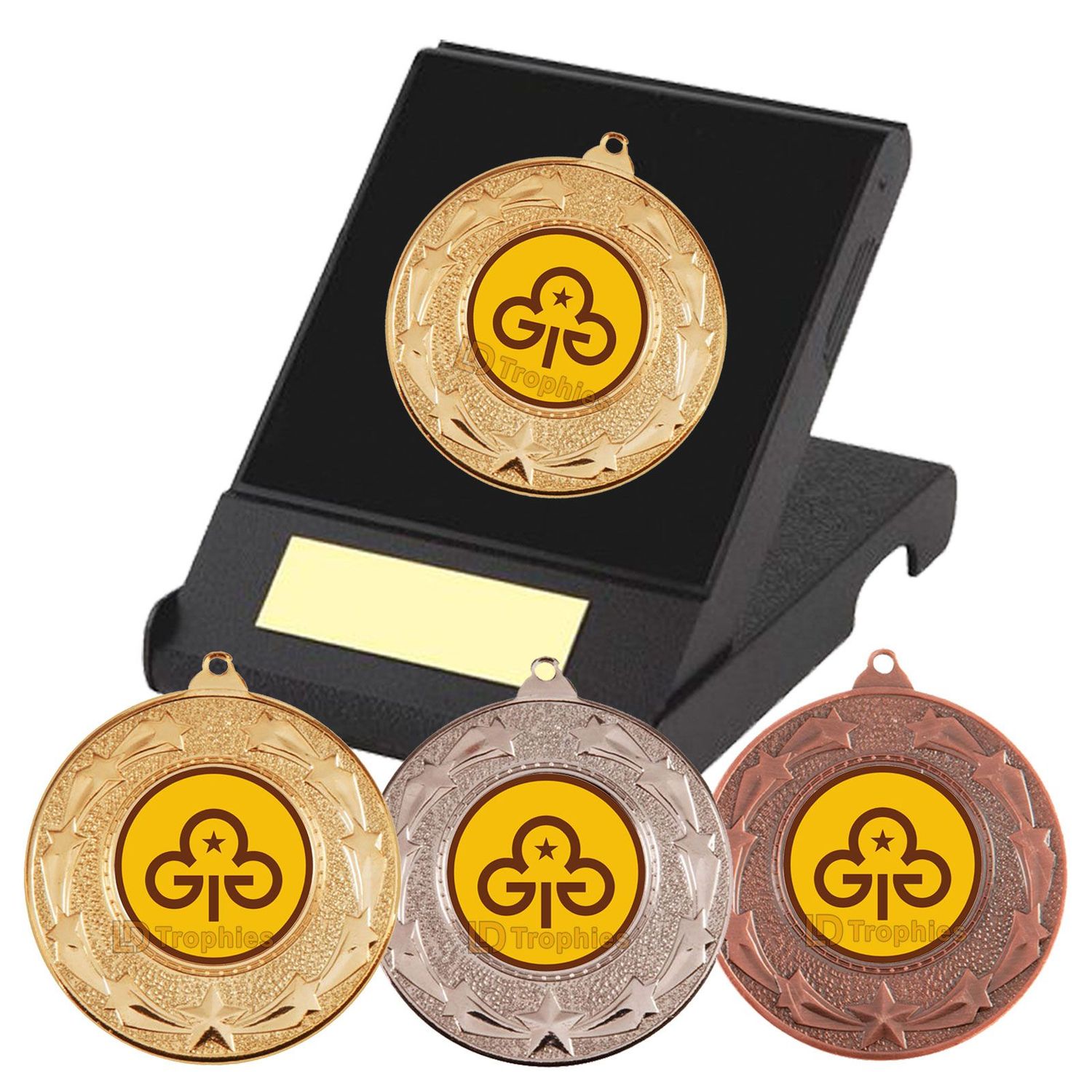 Brownies Medal (New Trefoil) in Presentation Box