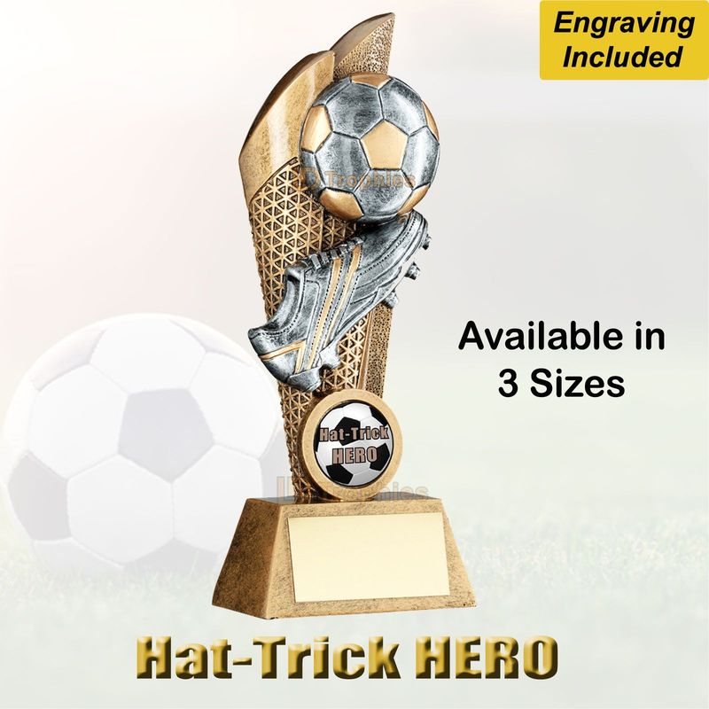Hat-Trick Hero Football Trophy - RF321