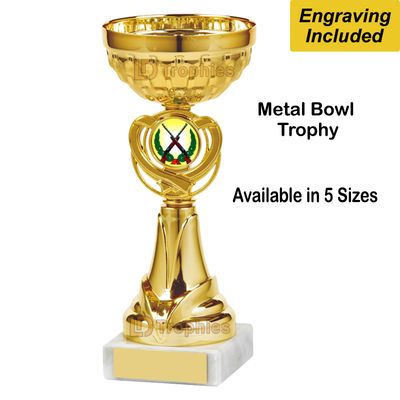 Rifle Shooting Trophies / Cups - Gold